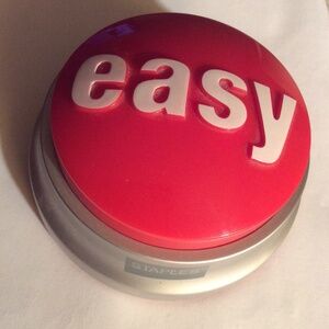 Staples Red Talking Easy Button Novelty